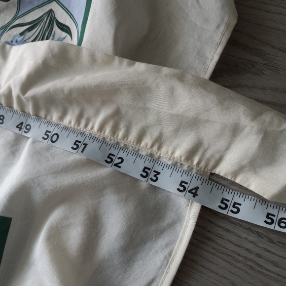 Agua By Agua Bendita Lavanda Floral Cotton Silk Voile Pareo/Sarong OS - Picture 12 of 15